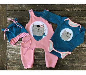 Stickdatei - Happy Cat Doodle